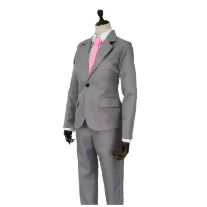 QQ 123Mob サイコ 100 衣装 Arataka Reigen コスプレ衣装ハロウィンパーティースーツかつら DIY おもちゃ女性男性大人