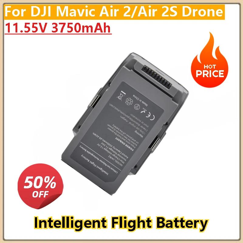 

Brand New High Quality 11.55V 3750mAh Intelligent Flight Battery for DJI Mavic Air 2/Air 2S Drone