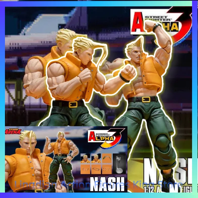 

Коллекционная фигурка ST Storm Toys Street Fighter Чарли Нэш 1/12, модель персонажа из аниме, игрушка-подарок