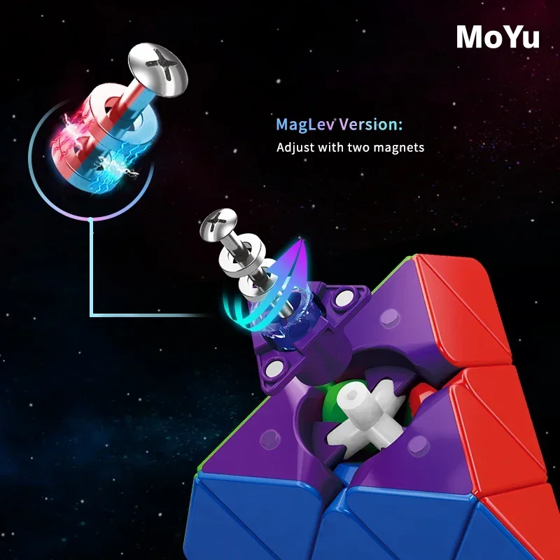 [Picube] MoYu RS Pyraminx 3x3x3 Maglev Magnetische Kubus Professionele Magnetische Snelheidspuzzel 3x3 Pyraminx Magico Cubo soiсс