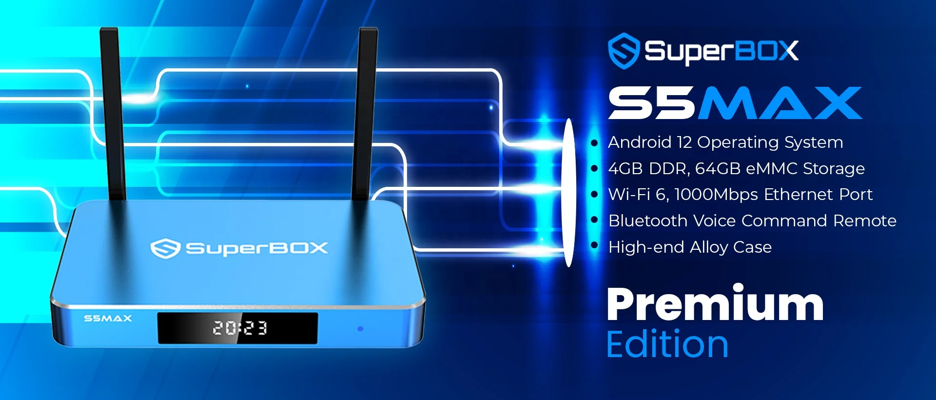 Popular IPTV Superbox S5 Max Android Tv Box Vs S4 Pro S3 Pro