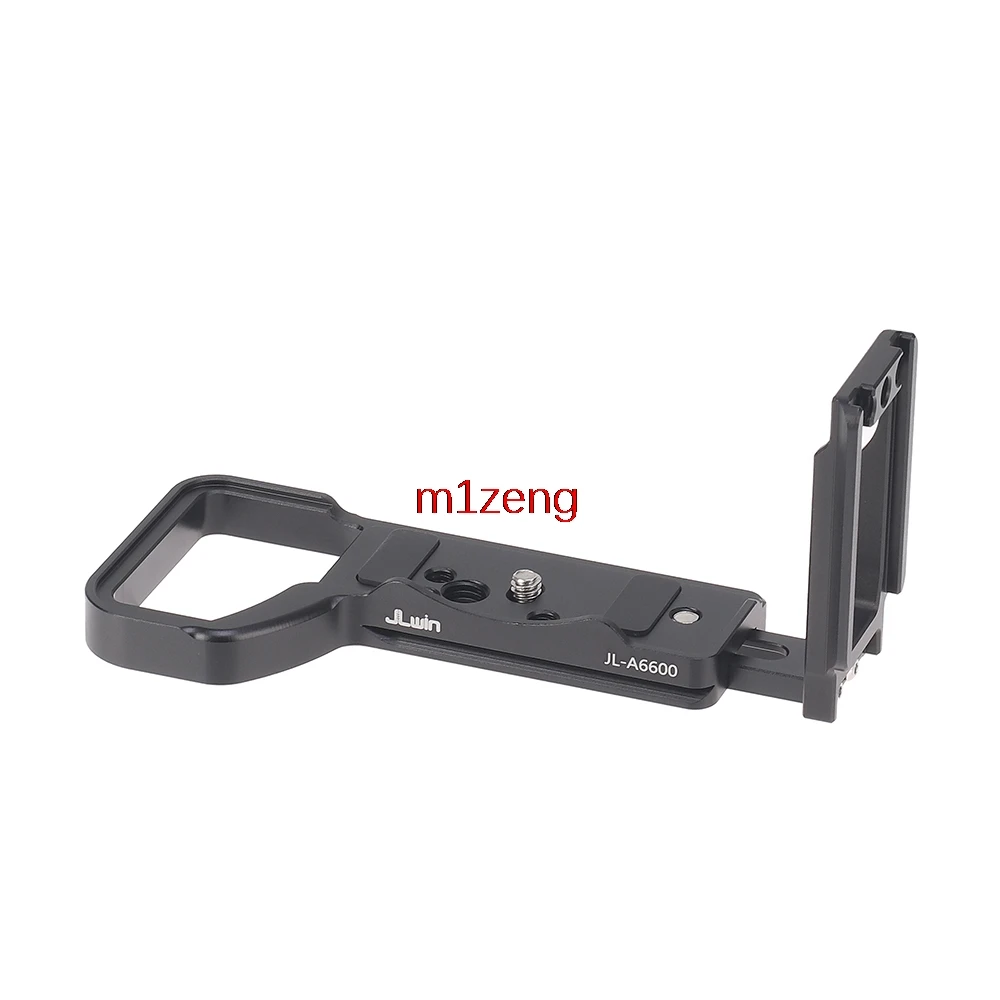 A6600 stretchable Extended Vertical Quick Release QR L Plate/Bracket Holder hand Grip for Sony a6600 Camera Arca Swiss tripod