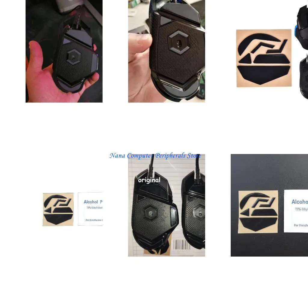 F68C 1セットマウスフィートマウススケートG502マウスグライドカーブエッジ