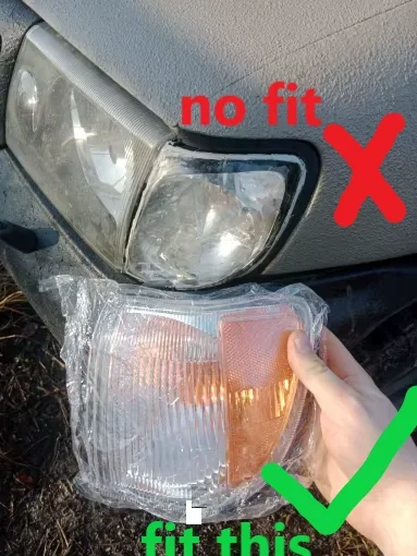 1 Pair Side Fender Light Corner Turn Light For Nissan Terrano Pathfinder R50 1999-2002 Headlight Marker Signal Lamp