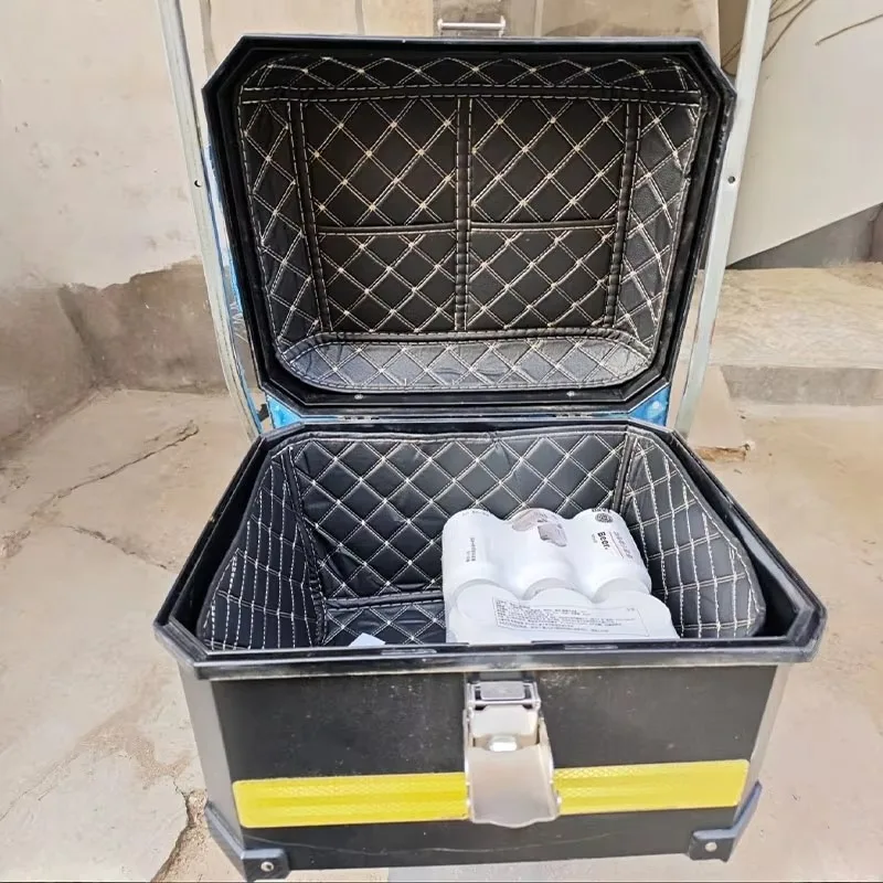Universal Motorcycle Trunk Liner Universal Electric Vehicle Tailbox Detachable Cushion Inner Liner 36L/45L/55L/57L/58L/70L
