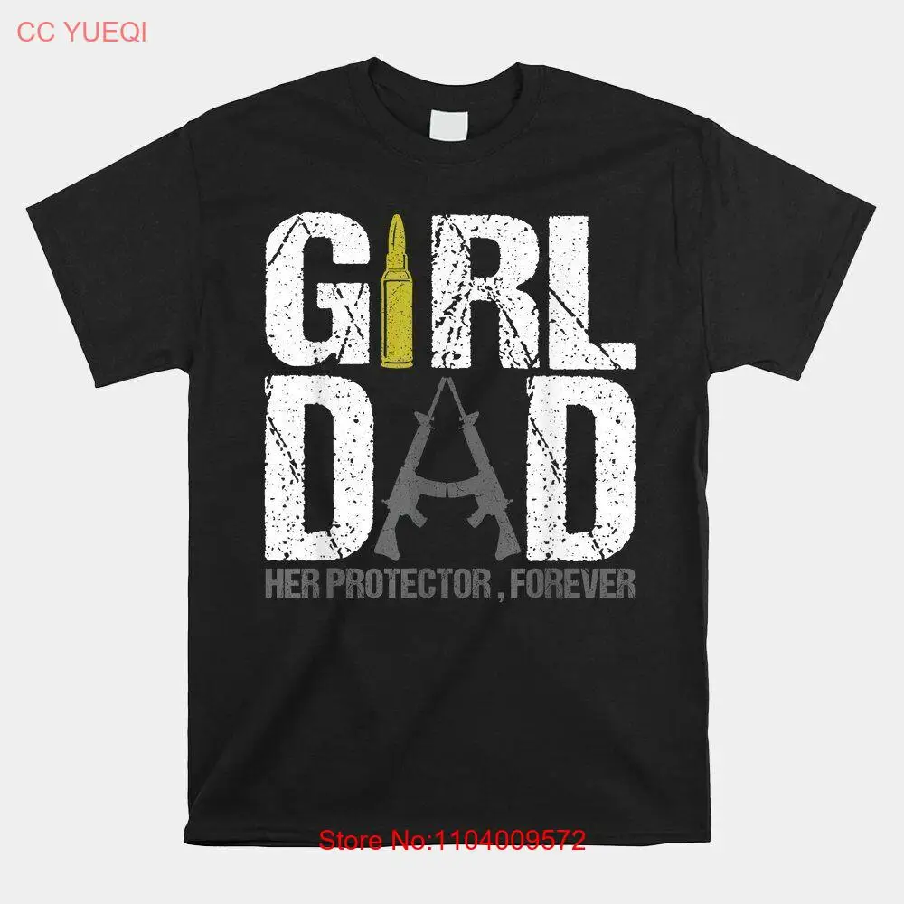 ! Girl Dad Her Protector Forever 90S Retro Vintage T-shirt Size S-5XL