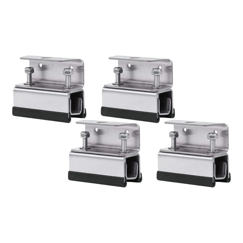 4PCS Van Roof Rack Mount Kit For PROMASTER For Boxer For DUCATO For JUMPER Stainless Steel RVs Photovoltaic Brackets Roof Racks