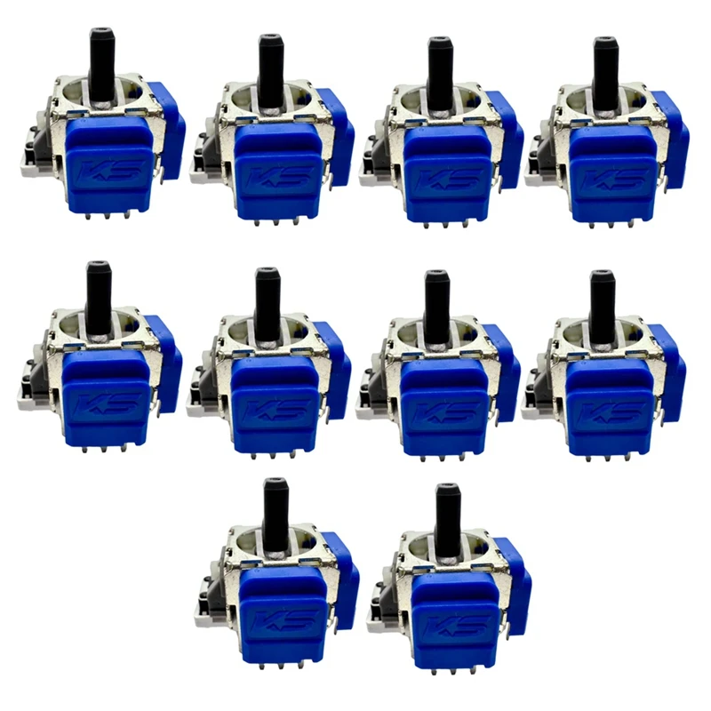 

10PCS 4TH Gen Hall Joystick For PS5 Game Console Electromagnetic Joystick Analog Sensor Potentiometer 3D Joystick