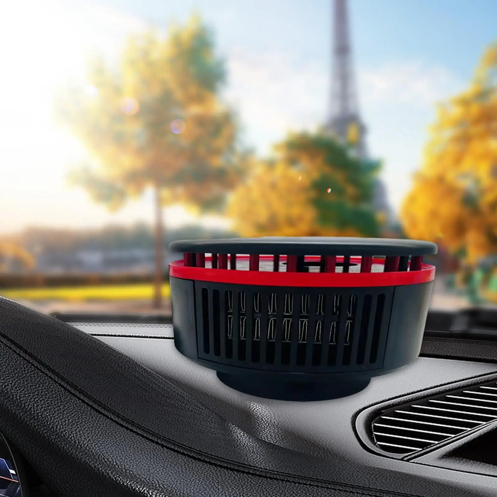 12V samochód dmuchawa odmrażanie szyby przedniej 59 cali obrót o 360 stopni dla motoryzacji w zimie wielofunkcyjny