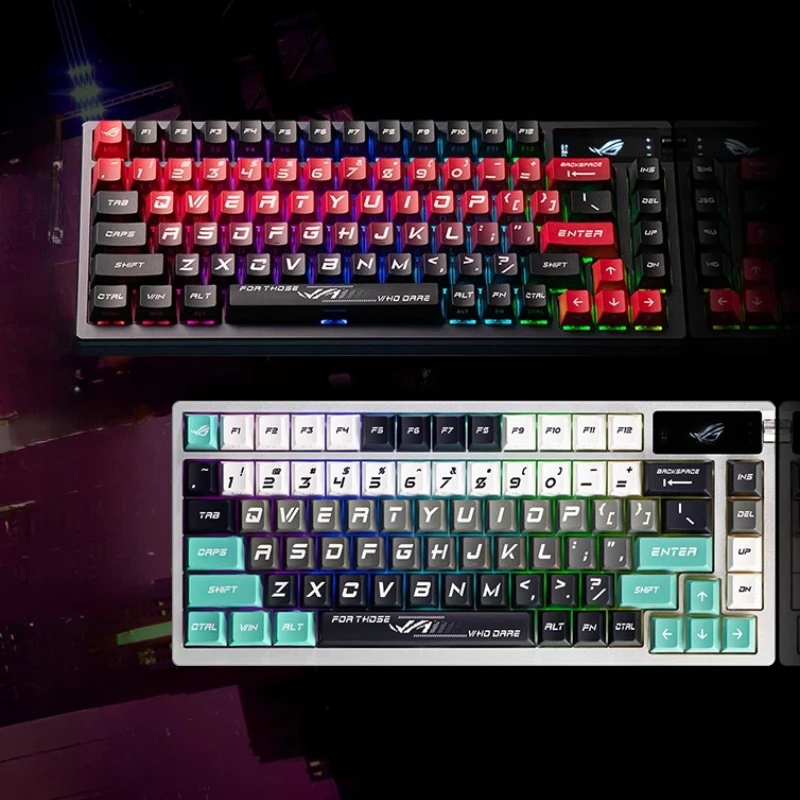 

Тематические колпачки для клавиш MiFuny Ice Edge, аниме, 126 клавиш, PBT Cherry Profile, колпачки для клавиш на заказ для ROG, механическая клавиатура, аксессуар для геймера, подарок