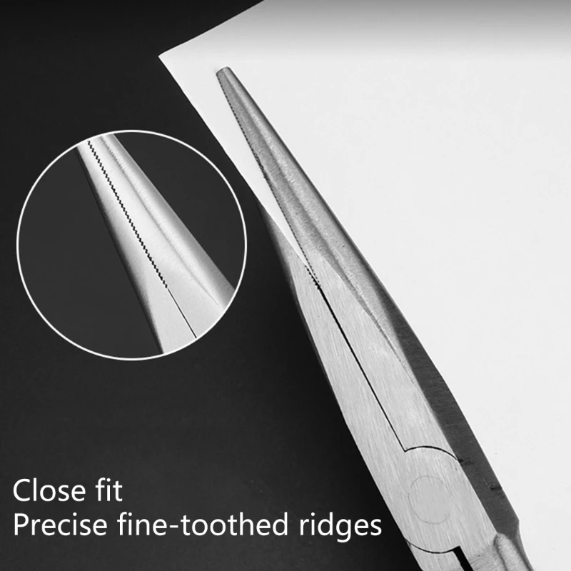 

0/45/90 Degree Ergonomic Extended Long Nose Pliers Straight Bent Tip Mechanic JOMD