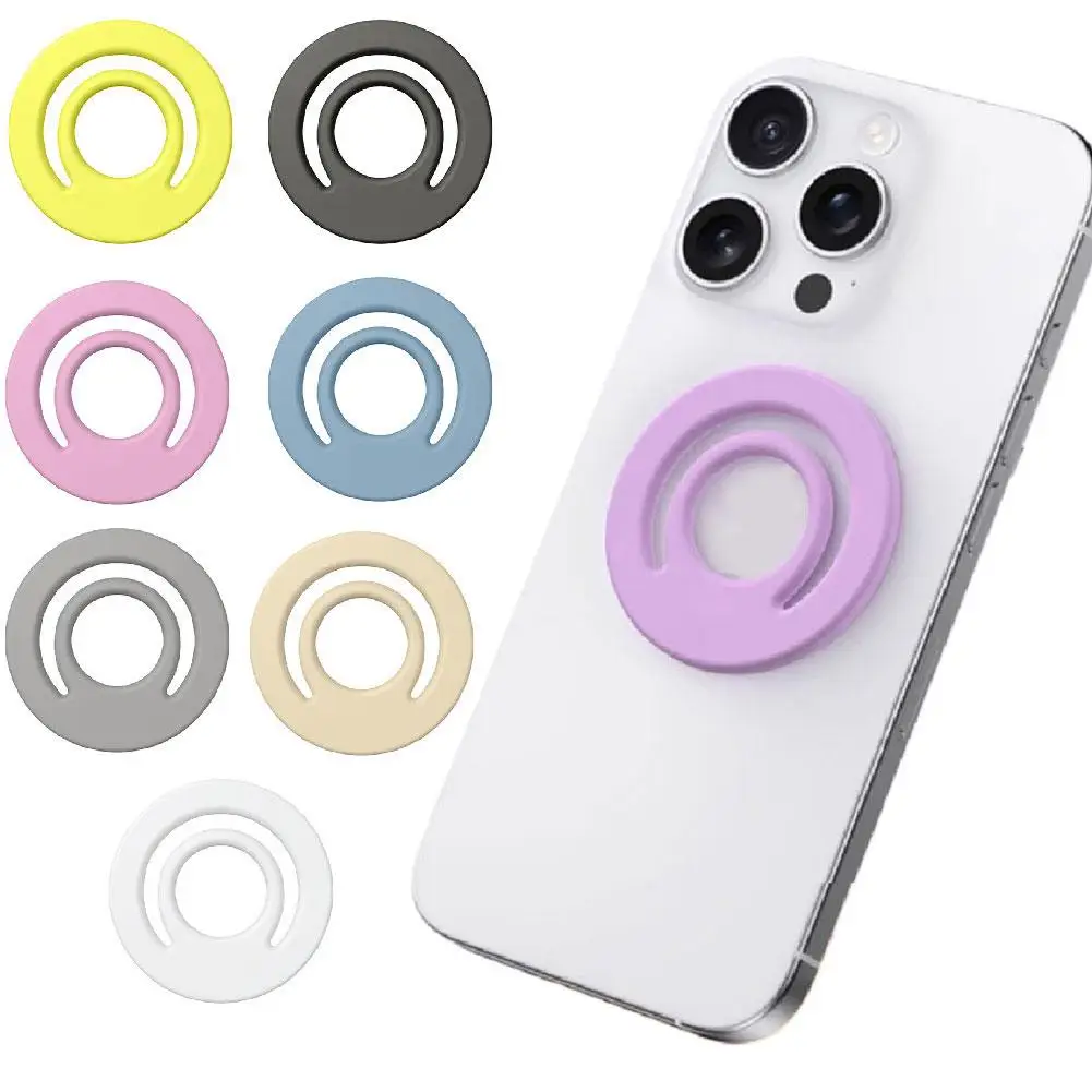 Magnetischer Silikongriff Telefonhalter Silikon doppelseitiger Telefonständer Silikonhalter Unterstützung für iPhone