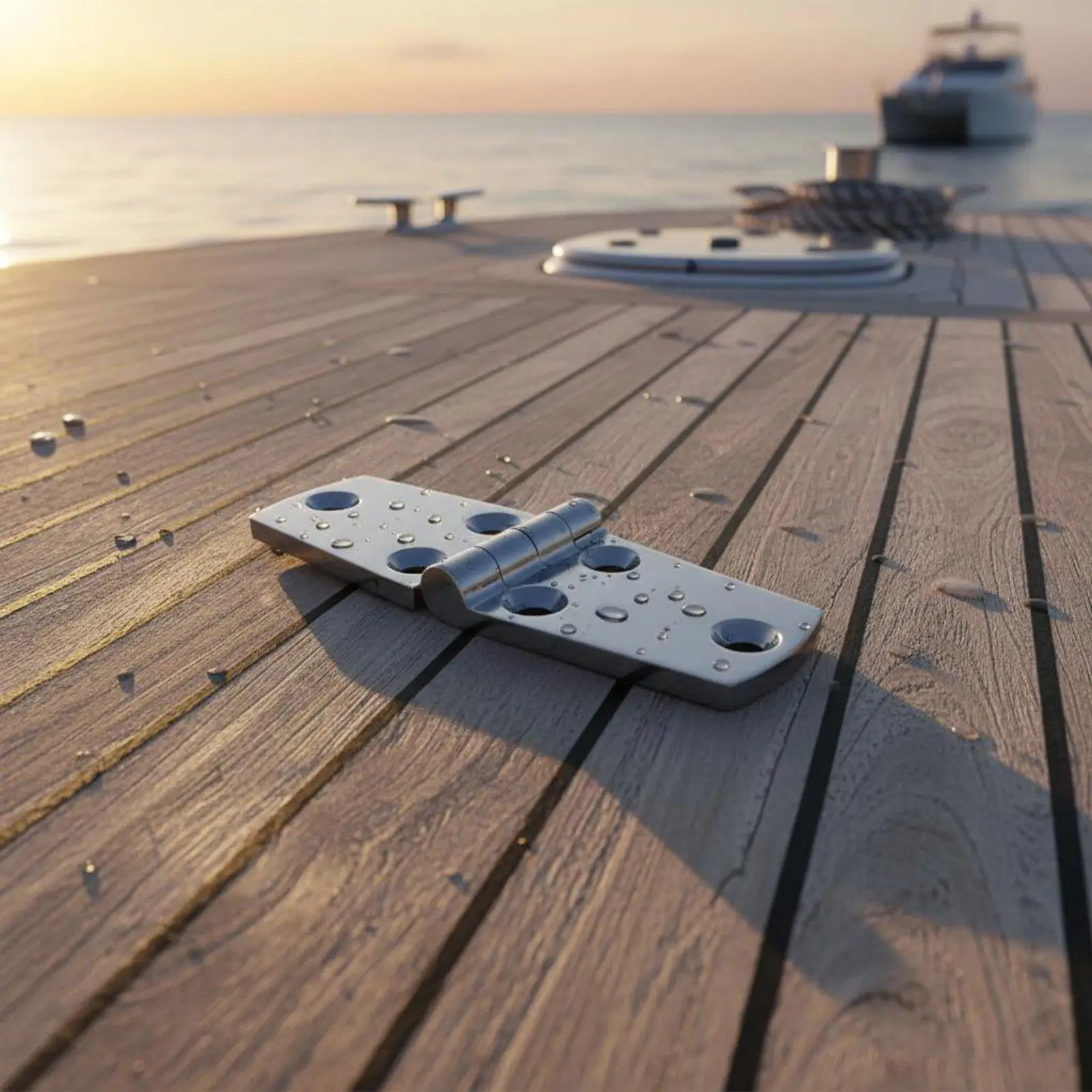 316 Stainless Steel Hinge Marine Grade Boat Hinge Long-Lasting