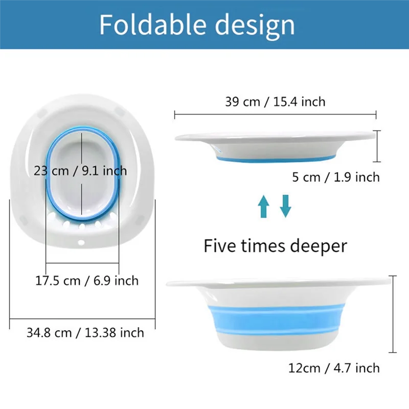BAAG-Sitz Bath, Sitz Bath สําหรับริดสีดวงทวาร, Sitz Bath สําหรับที่นั่งชักโครก, การดูแลหลังคลอด, ที่นั่งอบไอน้ําสําหรับผู้หญิง, Flusher Hose