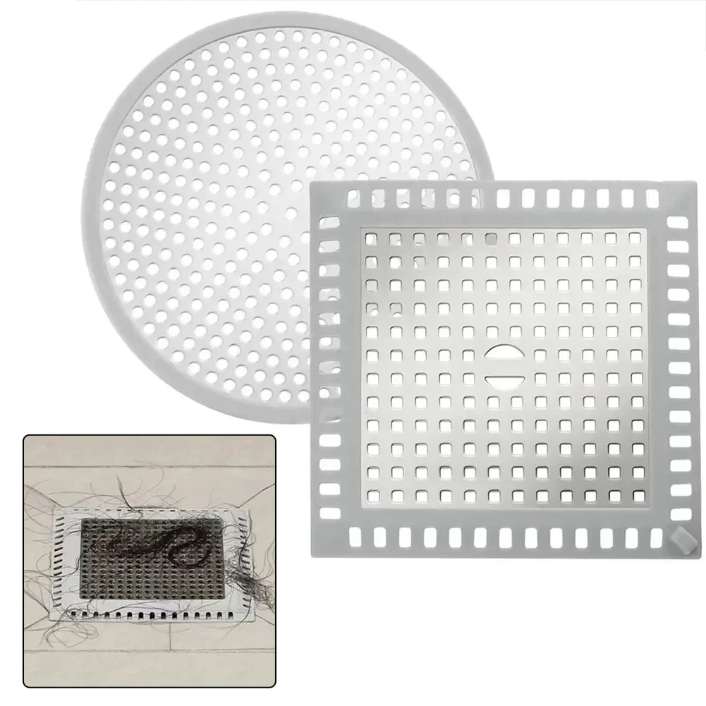 Premium Stainless Steel Floor Drain With Anti-Blocking Mesh Exceptional Shower Floor Drain Cover Hair Filter Anti-clogging Net
