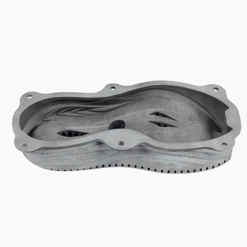 

Механический корпус для обработки алюминиевых деталей на заказ с перфорированными волнистыми краями