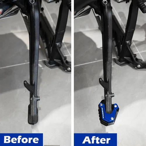 Imagen 2 del producto Para BMW R1300GS R 1300 GS1300 ADVENTURE ADV opción 719 GSA soporte lateral para pie de motocicleta ampliador pedal auxiliar