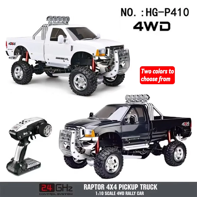 

HG RC 2,4G 4WD грузовик внедорожный альпинистский автомобиль модель 1/10 Raptor P410 скорость 30 км/ч игрушка с дистанционным управлением для взрослых