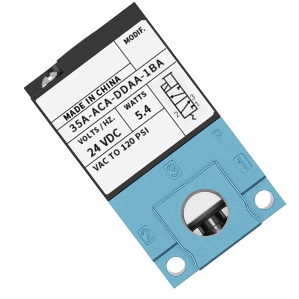 1/8in BSPP Pneumatic Solenoid Valve DC 24V Designed for Precise Industrial For Automation with Balanced Valve Performance