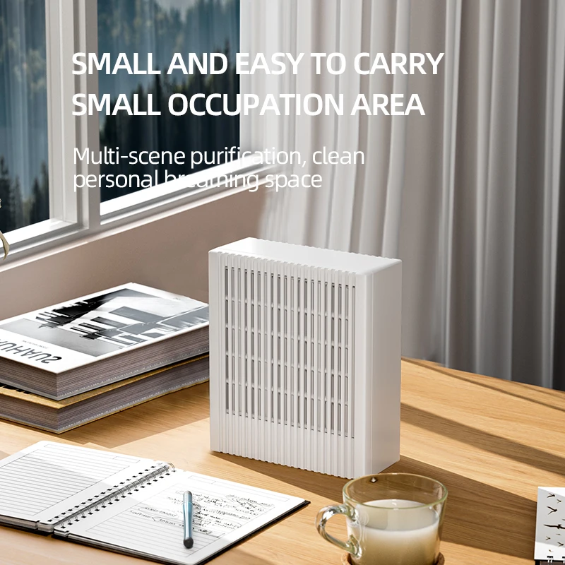 Xiaomi Youpin Air Purifier Compact Portable Type-c Air Cleaner HEPA Filter PM2.5 Purification Adsorption Remove Secondhand Smoke