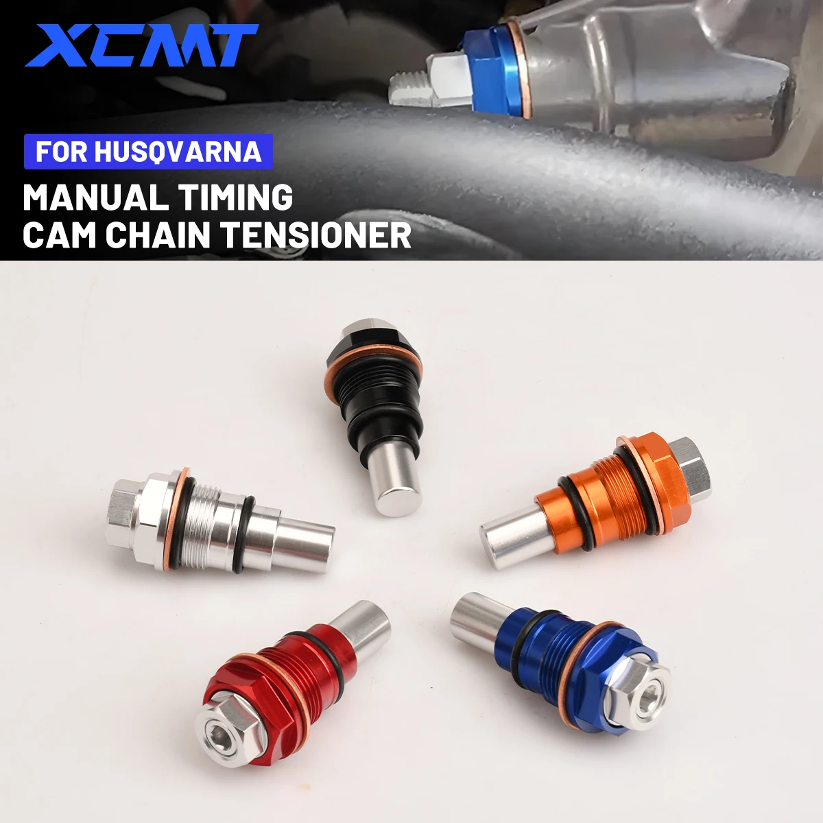 

Manual Timing Cam Chain Tensioner Adjuster For Husqvarna FC FE250 350 350S/W KTM 250-530 SX-F EXC-F XC-F XCF-W SIX-DAYS GasGas