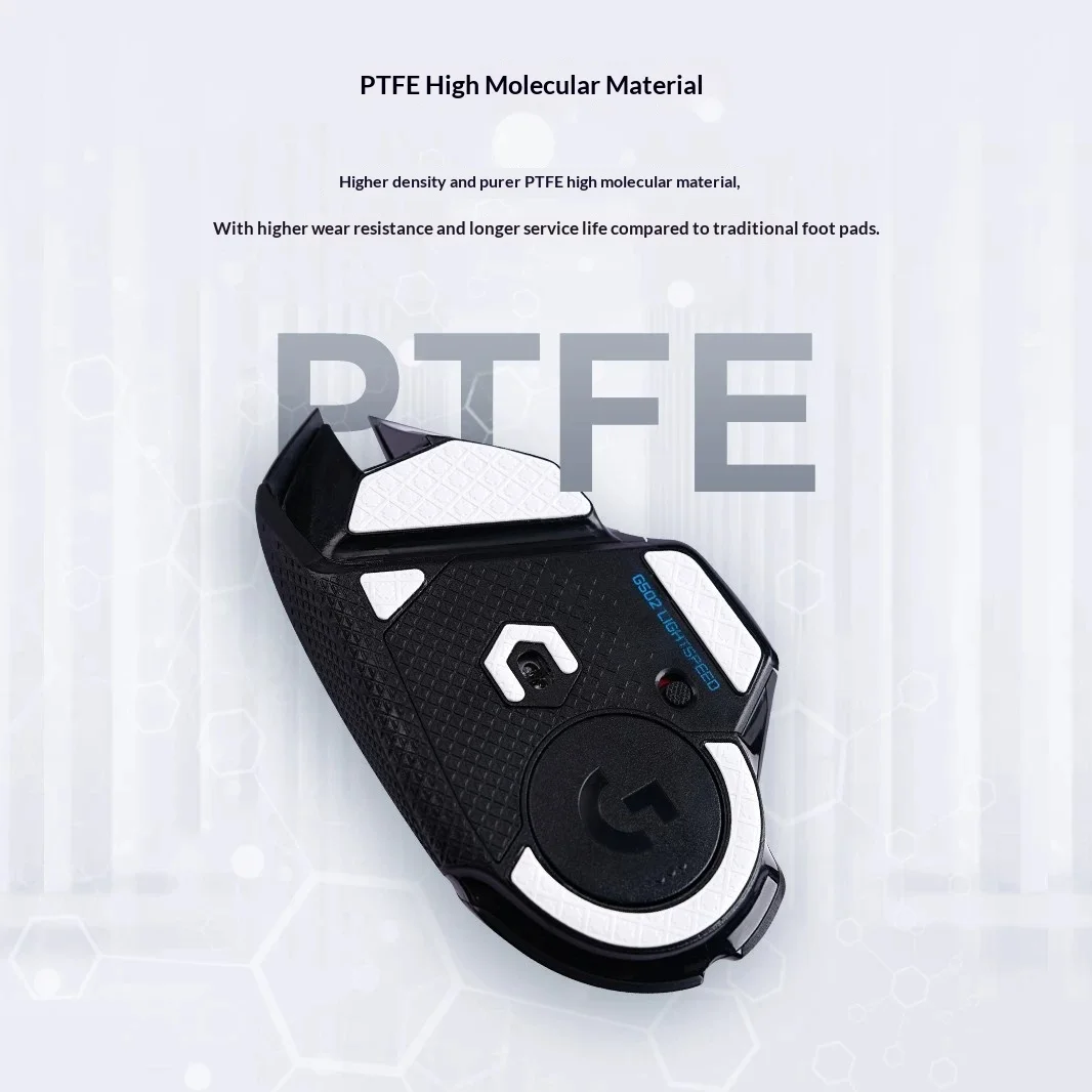 Titan Nation For Logitech G502 mouse foot sticker is suitable wireless ice mouse sliding positioning foot pad 3D convex