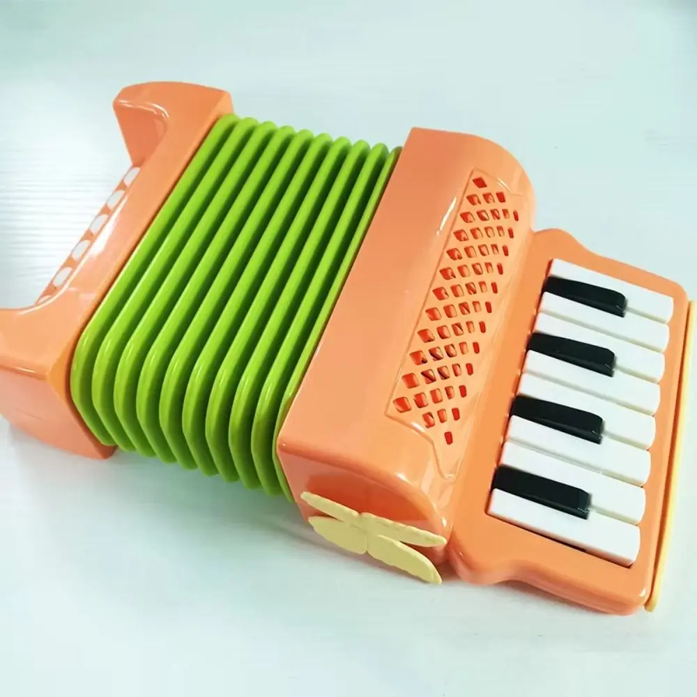 Acordeón de Tamaño Pequeño, Instrumento Musical Interactivo para la Iniciación Musical, Ejercicio de Agarre, Compacto, Sonoro, para Niños