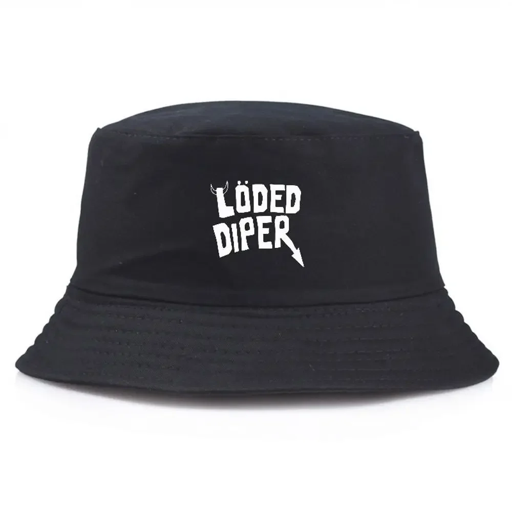 

Loded Diper Bucket Hat Summer Fisherman Fishing Hat Casual Caps Outdoor Sun Protection Hats For Men Women