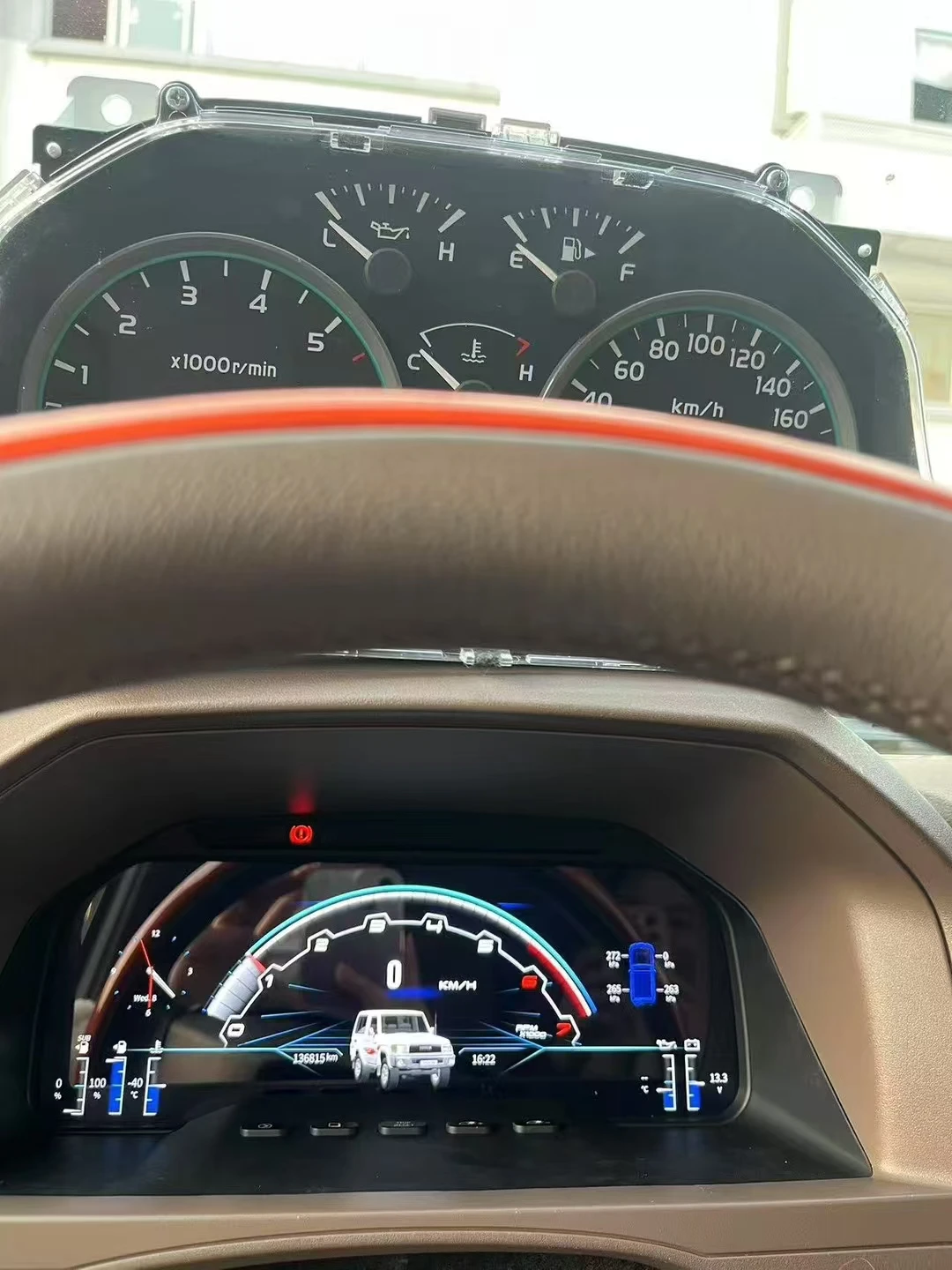 مجموعة لوحة القيادة الرقمية LCD لـ LC70 LC75 LC76 LC79 2007-2021 لوحة أدوات افتراضية عداد السرعة قمرة القيادة #2