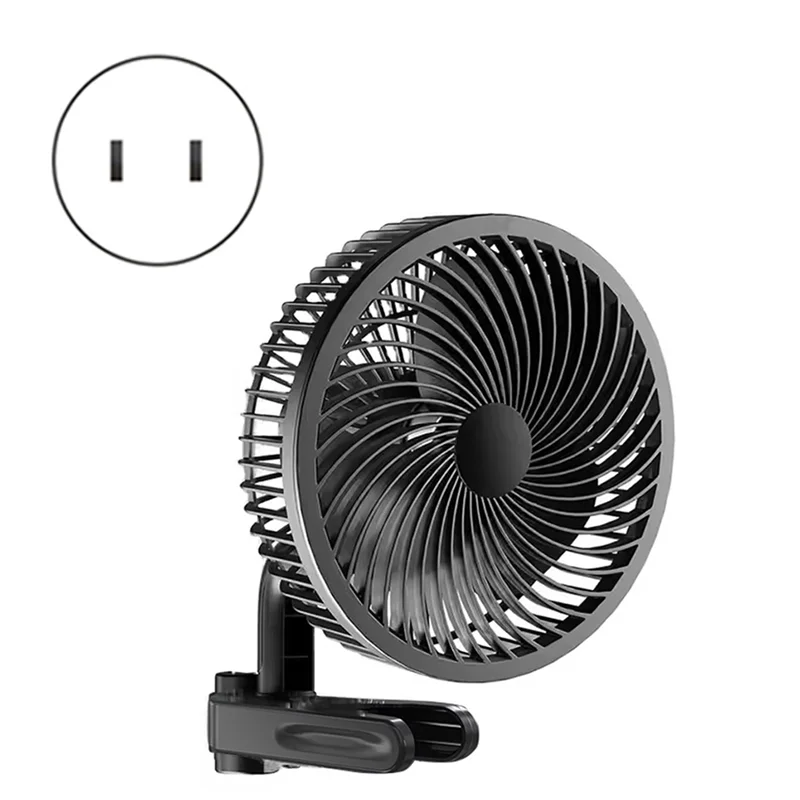 Reliablegrow Tent Circulation 6-Inch Fan With Long-Life EC Motor, 10 Dynamic Wind Speeds, And IP54 Rating, Usable With US Plug