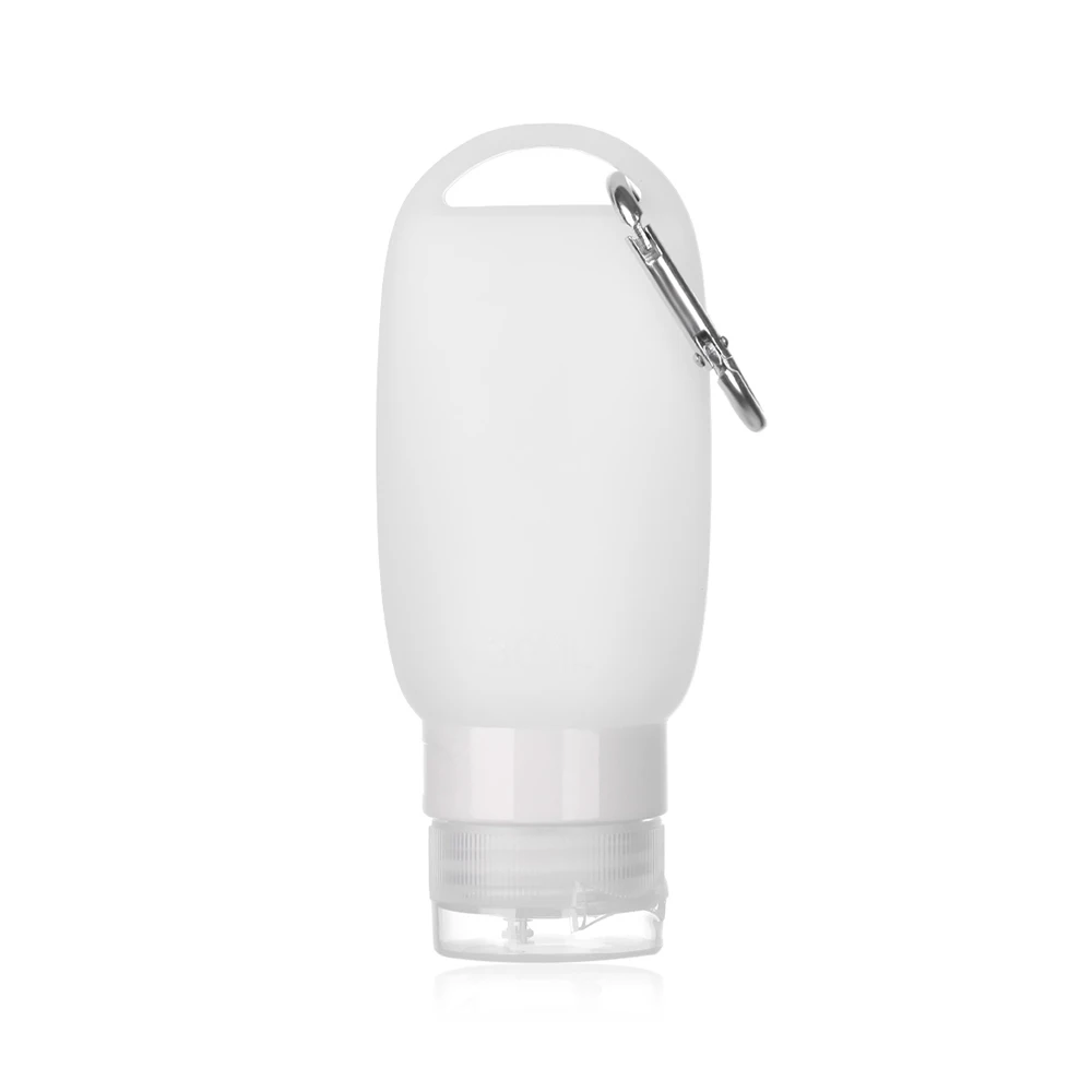 Silicone Portable Multi-functional Empty Containers Travel Suits Soap Dispenser Hook Bottles Hand Sanitizers Separate Bottling