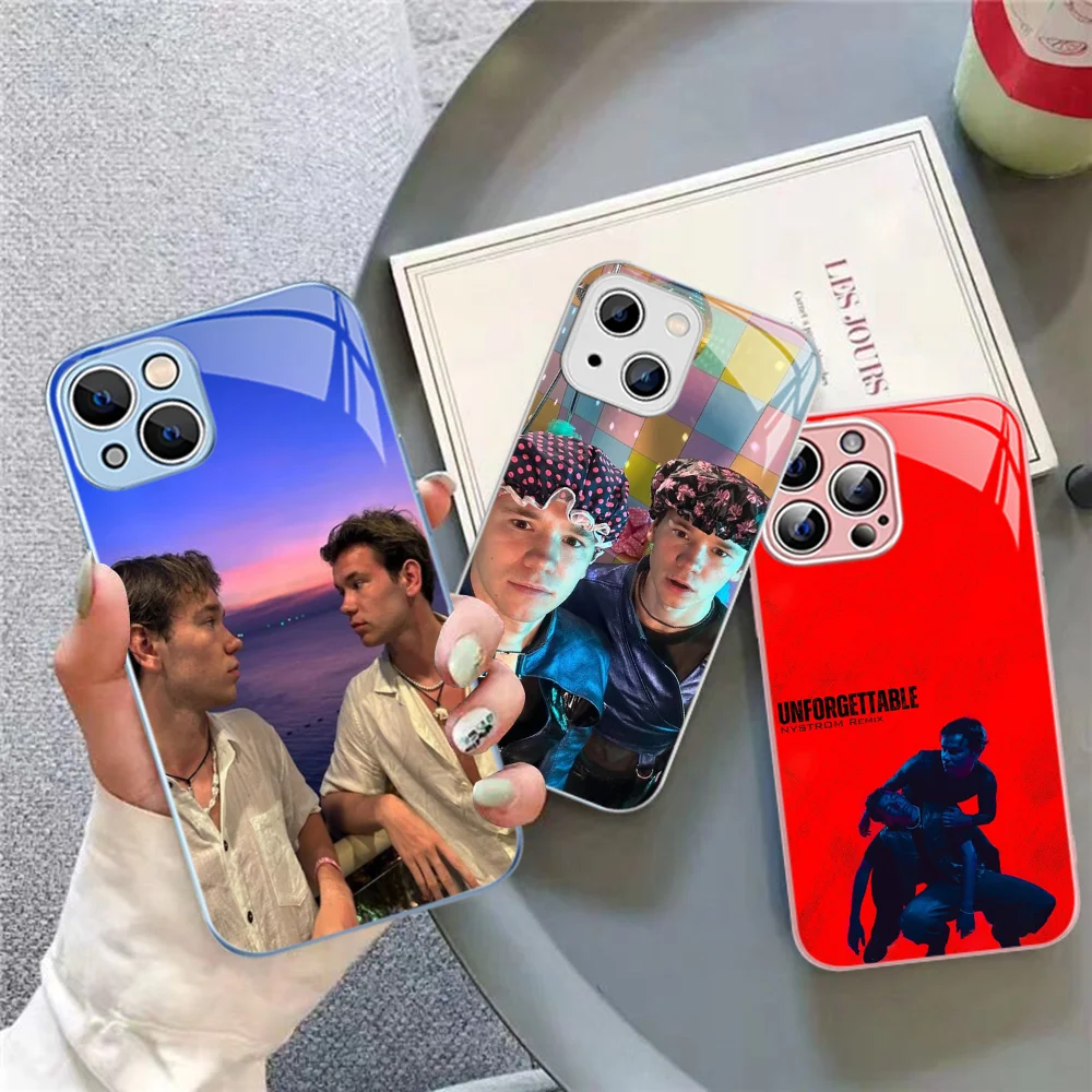 

Marcus And Martinus Music Phone Case Tempered Glass For iphone 14 13 12 11 Pro Mini XS MAX 14Plus X XS XR Cover