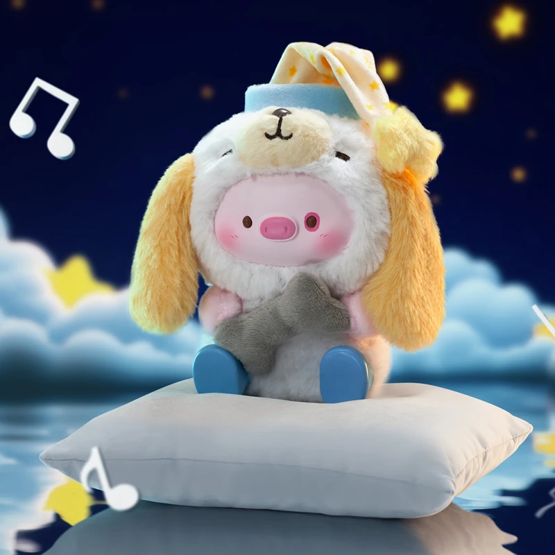 

New Original GeeGee lulu pig Nightcap Goodnight Song Series Vinyl Dolls Blind Box Toys Trendy Fashion Cartoon Decor Toys