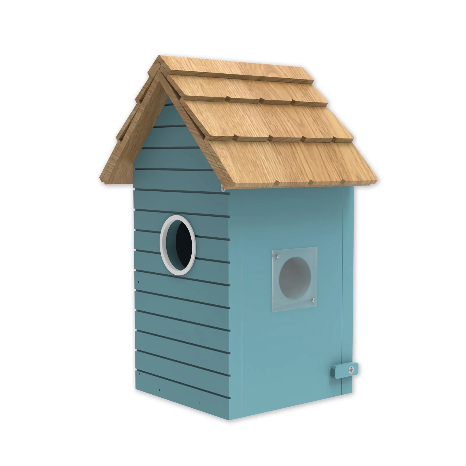 Intelligent Vision Wooden Hatch Conforms To Bird Habits Bird Hatch Video Recording Aviary Bird Nest