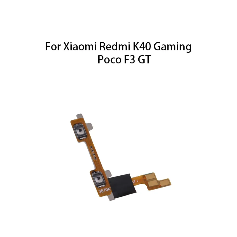 

Gefenis Volume Button Flex Cable For Xiaomi Redmi K40 Gaming / Poco F3 GT