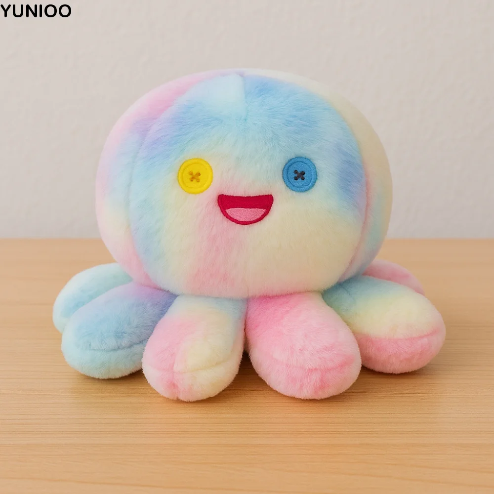 

Sea Animal Octopus Plush Toy Realistic Cuddly Colorful Cosplay Octopus Dolls 35cm Lifelike Stuffed Animal Toy Home Decor