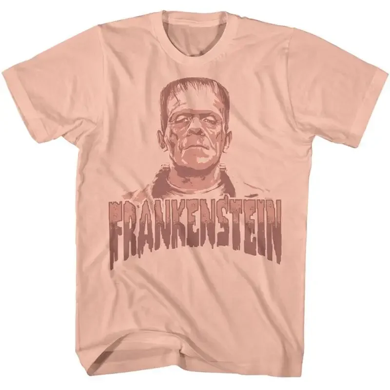 Universal Monsters Movies Frankenstein Bust Portrait Men's T Shirt