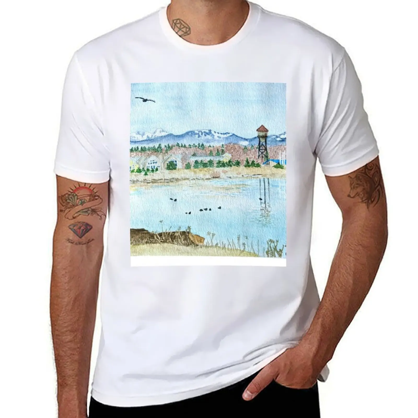 

Drayton Harbor, Semiahmoo Washington T-Shirt printed t shirts for man t shirts designer T-Shirt