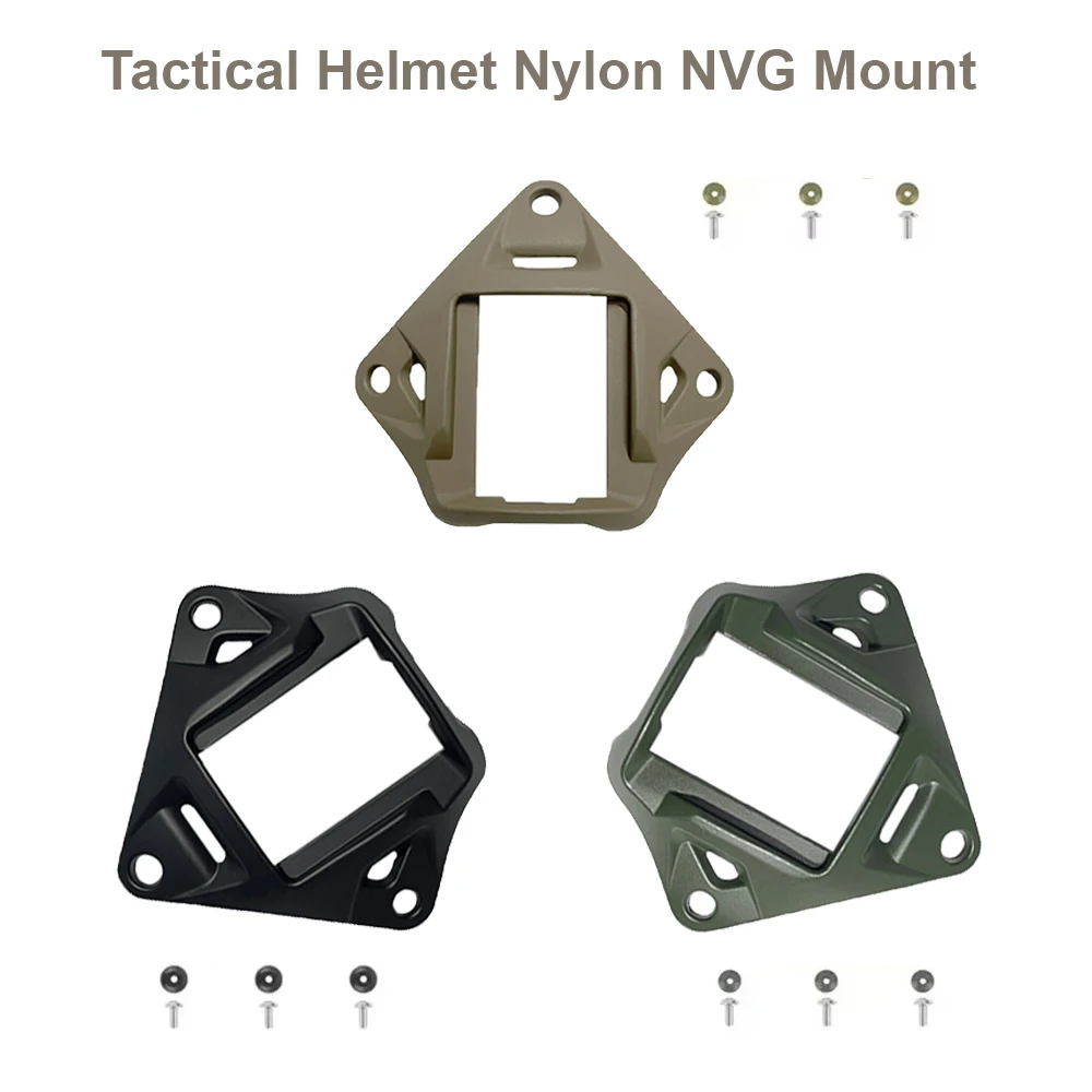 Tactical FAST Helmet NVG Mount Hunting Airsoft Helmet Shroud Adapter for ACH MICH PASGT Tactical Night Vision Accessories