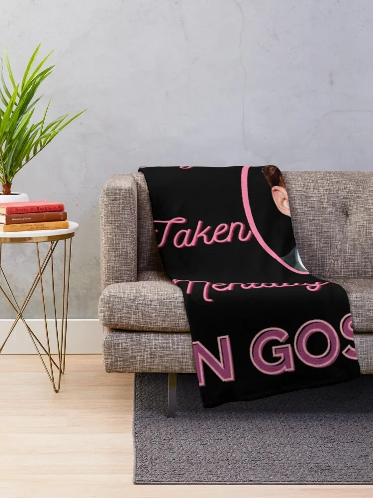 Mentally Dating Ryan Gosling Throw Blanket funny gift For Decorative Sofa Blankets