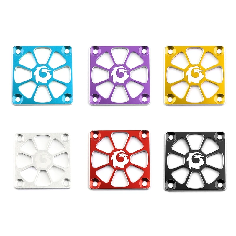 Aluminum Alloy Cooling Fan Cover 40X40mm For RC Motor ESC Electric Regulating Fan Protection Cover