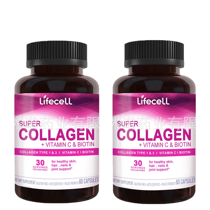 Sculpting Antioxidant, Super Collagen + Vitamin C & Biotin, 60 softgels