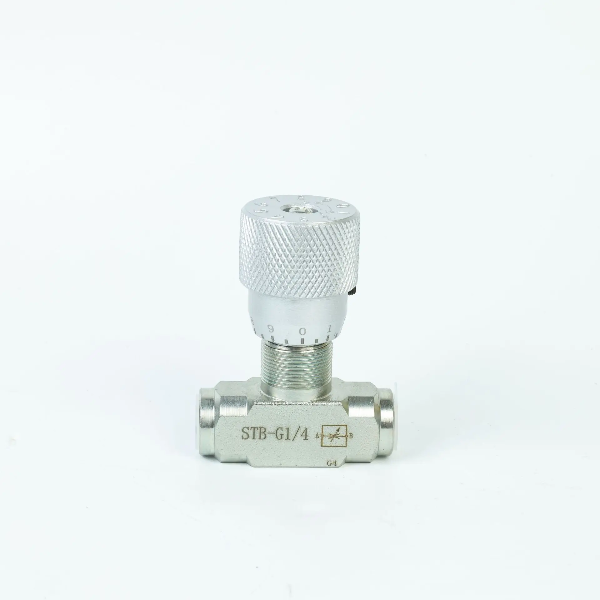 Throttle valve STB Hydraulic two-way throttle valve Speed regulation high pressure tubular STB two-way throttle valve