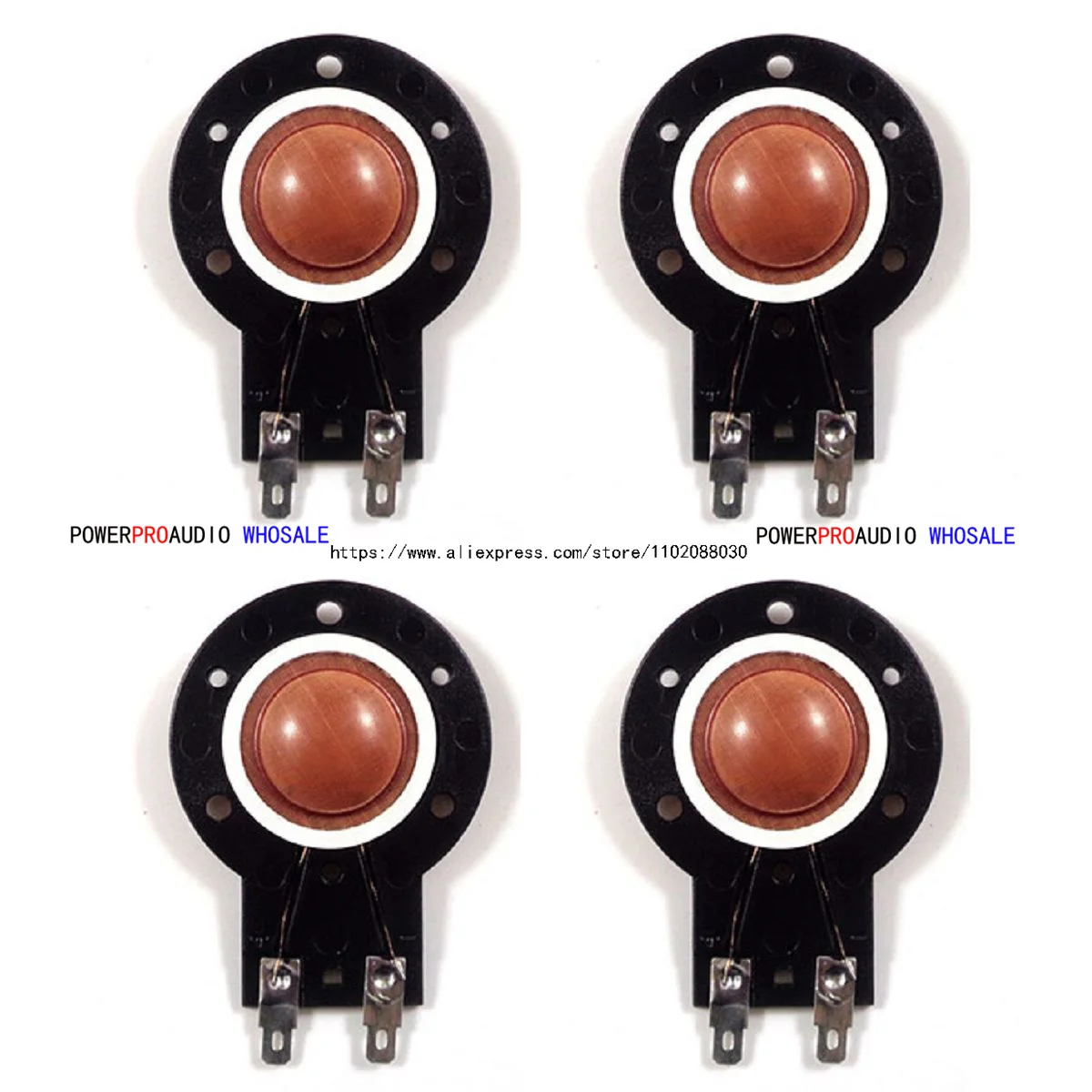 4pcs Coth Diaphragm FOR Wharfedale Pro D-532 for SVP-X Titan 8, 12 Driver EVP-R 25.4mm 25.5mm