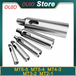 OUIO Broca Manga Arbor, Adaptador Taper Morse, Reduzindo Haste Ferramenta Titular, MT1, MT2, MT3, MT4, MT5