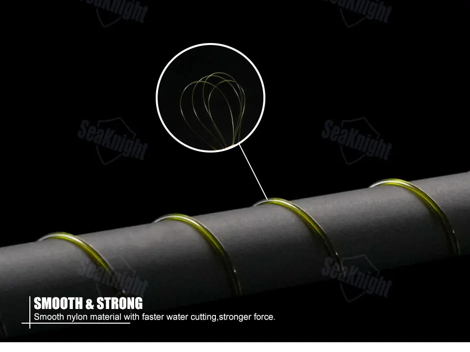 SeaKnight Karpfenangel-Nylon-Monofilament 500M 10-25LB Verschleißfest Glatt & Stark Unsichtbar Unter Wasser ​ Verschleißschutz – Detail 7
