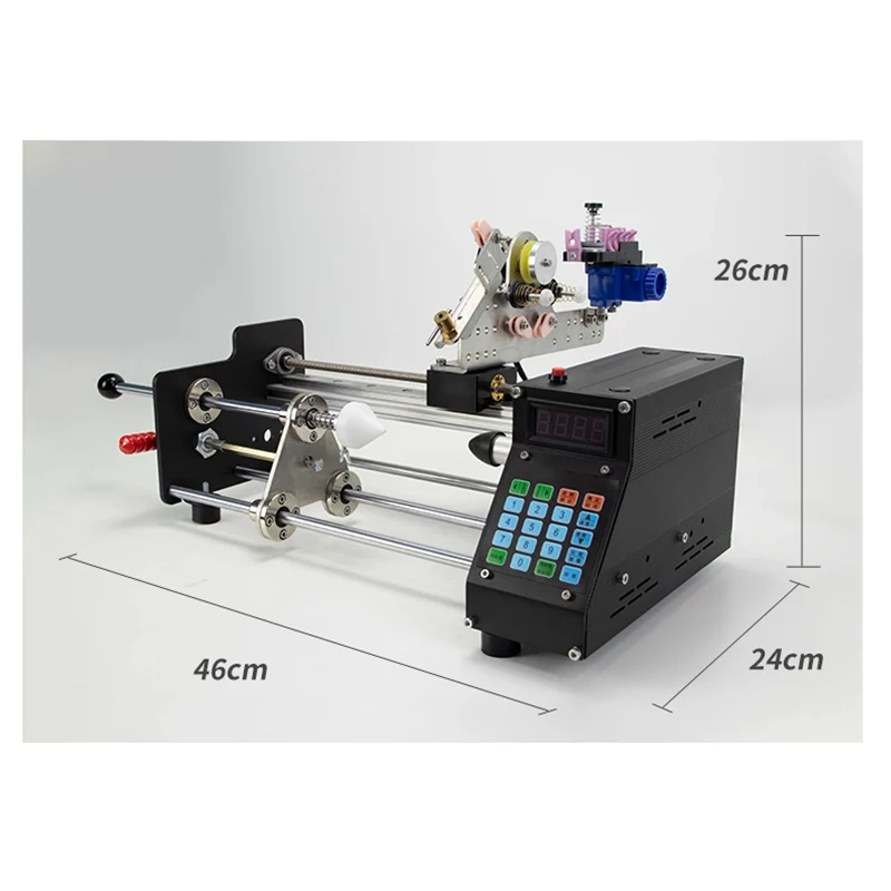 آلة لف متوازية فائقة السرعة أوتوماتيكية بالكامل، معدات عد بطول دقيق لملف الأسماك الصغيرة #4