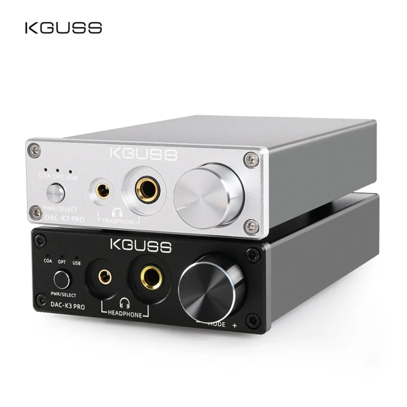 Kguss DAC-K3 pro tpa6120a2 ess9018k2m Mini HiFi USB DAC decoded lme49720na USB optical coaxial input audio headphone amplifier