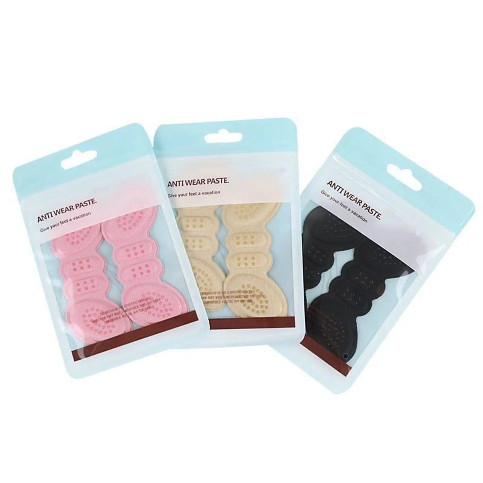 2 Pieces Butterfly Shape Heel Cushion Pads Liners Super Anti-skid for Shoes Too