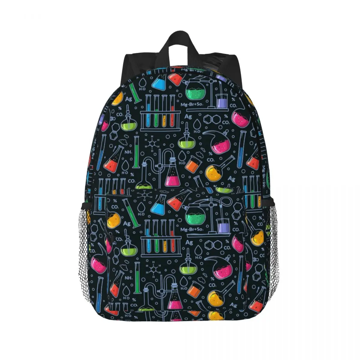 

Chemistry Pattern Scientific Designs Backpack Hot Sale Daypack Large Capacity Boys Girls BookBag Shoulder Bags for Children Bag